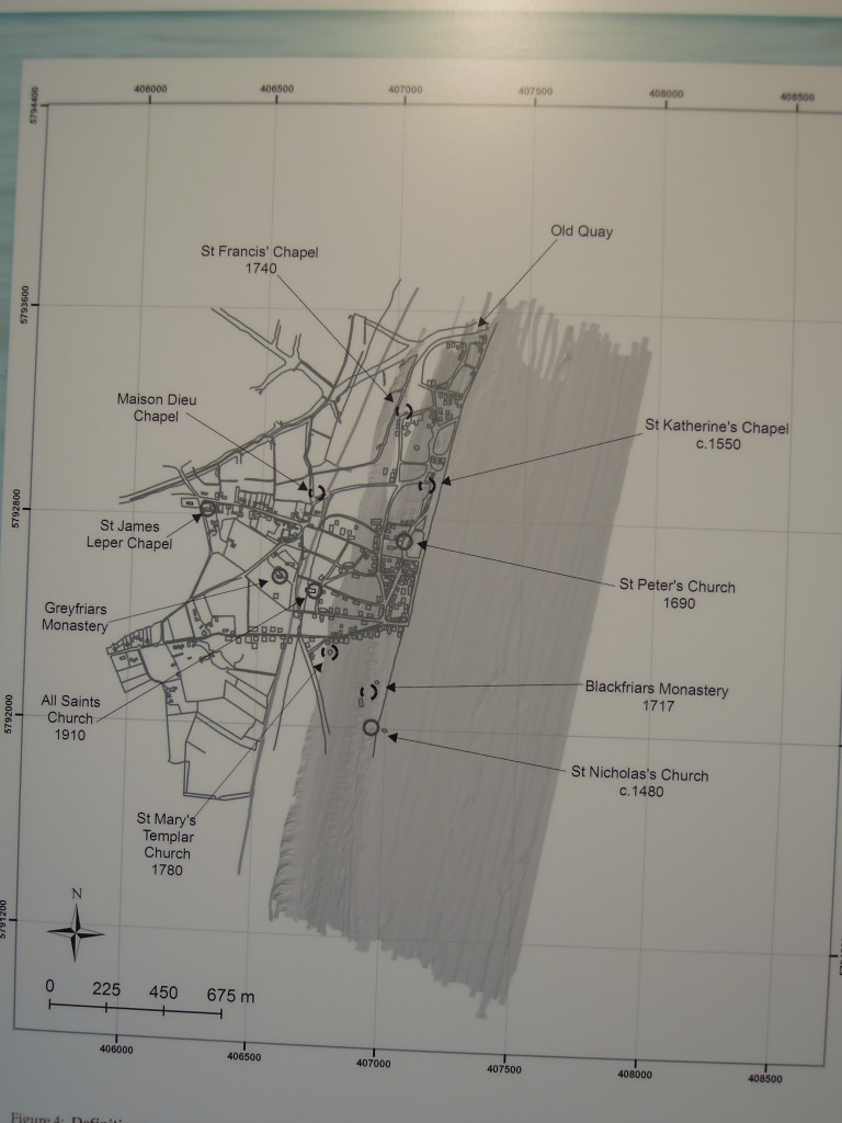 Dunwich map from Dunwich museum