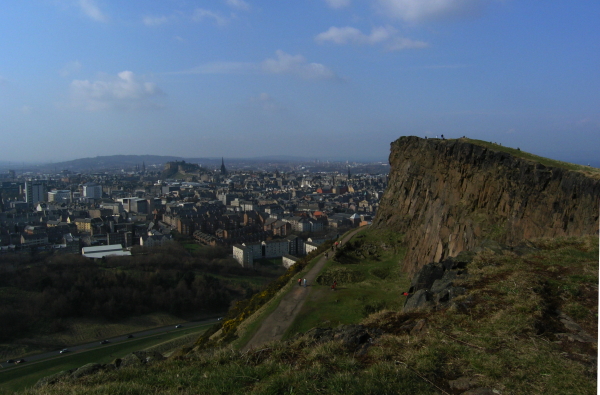 Edinburgh viewed from Salisbury Crags