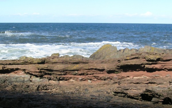 Erosional contact at Siccar Point