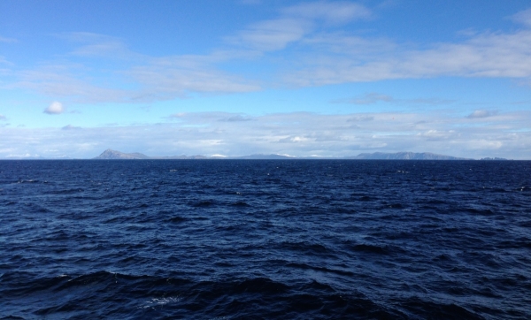 The end of our return journey across the Drake Passage.